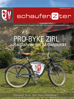 schaufenZter Nr. 51 - Pro-Byke Zirl, Radfahrer im Mittelpunkt